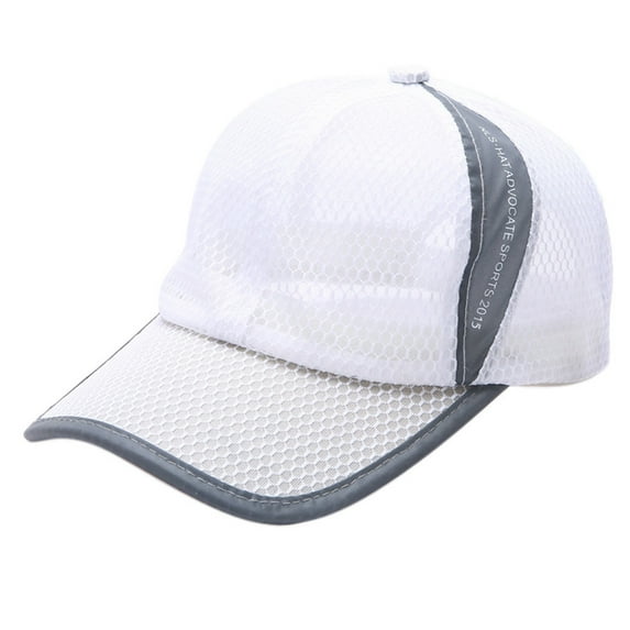 Weikingp Clearance! Baseball Cap, Summer Women Cap Baseball Breathable Men Hats Sport Mesh Baseball Caps, Womens Baseball Caps, Sun Hats for Women White