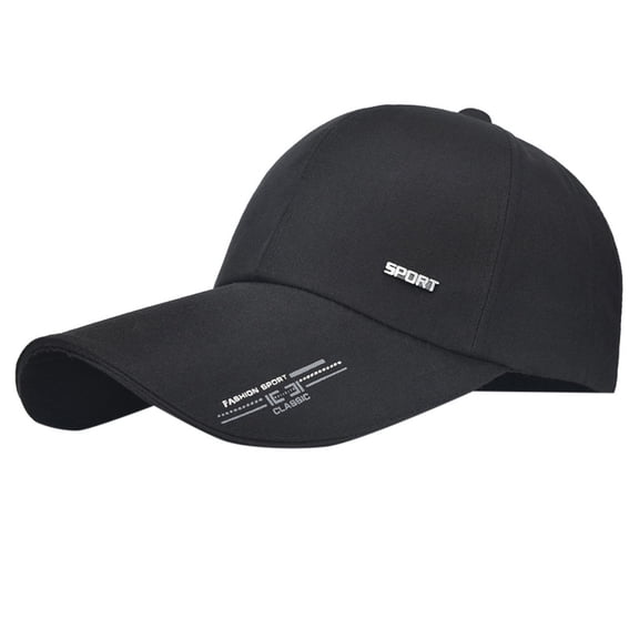 Weikingp Clearance! Baseball Cap, Mans Quality Baseball Unisex Cotton Embroidered Womens High Caps Baseball Caps, Womens Baseball Caps, Sun Hats for Women Black