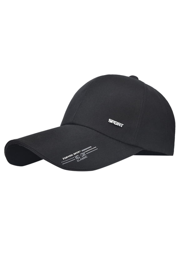 Clearance! Baseball Cap, Mans Quality Baseball Unisex Cotton Embroidered Womens High Caps Baseball Caps, Womens Baseball Caps, Sun Hats for Women Black