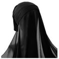 thumbnail image 1 of Weikingp Clearance! Beanies Hats Men, Women's Soft Chiffon Long Scarf Shawl Fashion Muslim Hijab Wrap Hijab, Beanie for Women, Baby Beanie A, 1 of 4