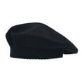 thumbnail image 1 of Weikingp Clearance! Beret Hats for Women, Women's Solid Color Knitted Wool Warm Beret Casual Shade Fall And Winter Hat, French Beret Hats for Women, Black Beret Black, 1 of 3
