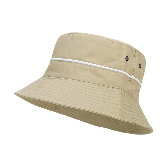 Weikingp Clearance! Bucket Hats for Men, Men's And Women's Quick Drying Fisherman's Hat Outdoor Breathable Visor, Bucket Hats for Woman, Sun Hats for Women, Sun Hats for Men Khaki