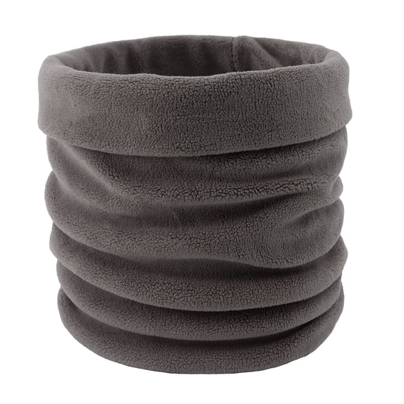 Weikingp Clearance! Cold And Windproof Warm Neck Protection Sleeve Autumn And Winter Scarf for Warmth Men And Women's Casual Double Fleece Versatile Outdoor Solid Color Sleeve Head And Neck Cover Grey