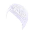 thumbnail image 1 of Weikingp Clearance! Headbands for Women, Women Head Scarf Hat Cap Hair Scarf Turban Head Wrap Turban Hats Headwear, Bandanas for Women, Bandanas for Men White, 1 of 4