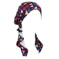 thumbnail image 1 of Weikingp Clearance! Headbands for Women, Womens Casual Printed Head Hat Cap Headwear Muslim Turban Cap, Bandanas for Women, Bandanas for Men Red, 1 of 4