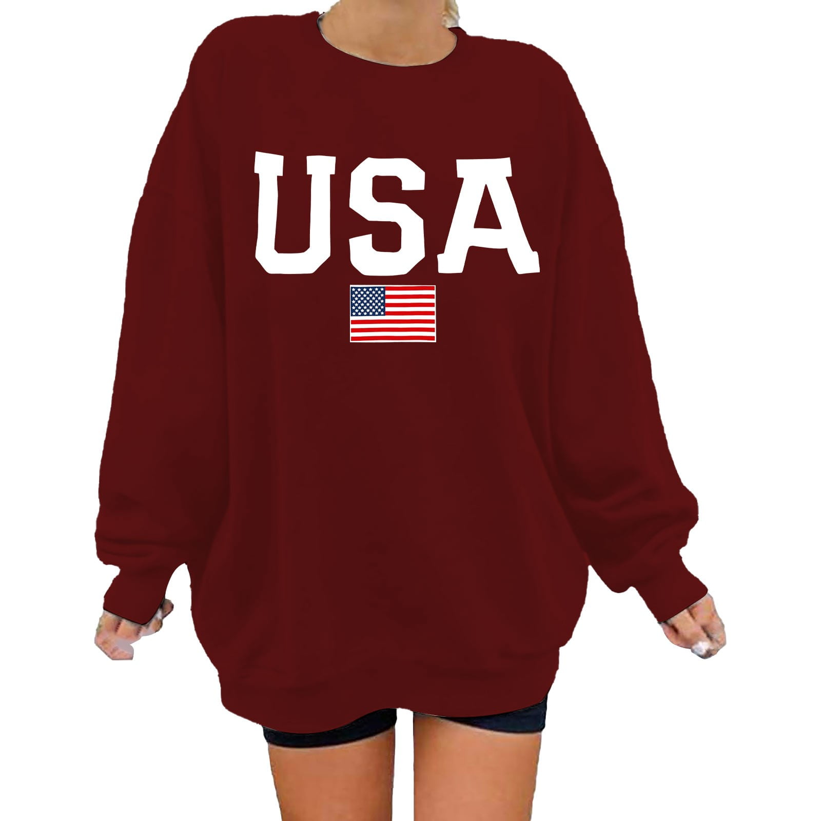 Trend4us Bubble Duck Oversized Sweatshirt