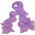 thumbnail image 1 of Weikingp Clearance! Scarf for Women, Womens Solid Color Chiffon Silk Scarf Candy Color Scarf, M, 1 of 3