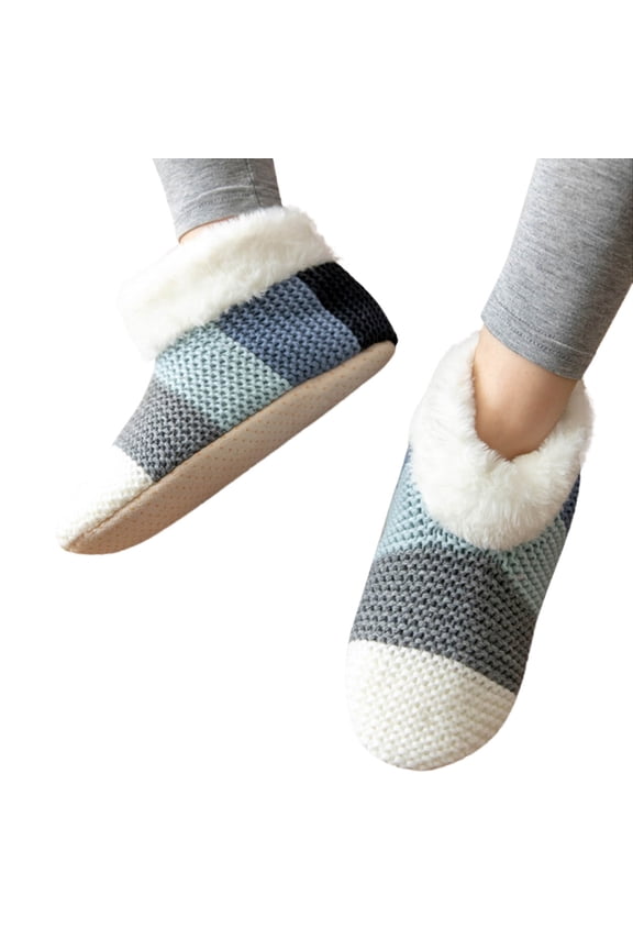 Warm Socks for Women Winter Women Socks Christmas Socks Cozy Fuzzy Fleece Lined Warm Socks with Silicone Grippers Warm Socks for Men Comfy Socks Women Fuzzy Warm Womens Warm Socks