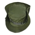 thumbnail image 1 of Weikingp Fascinators Hats for Women Bucket Hat Boonie Hunting Fishing Outdoor Ca Military Hats for Men Hats for Women Mens Hats (Clearance) Army Green Polyester, 1 of 7