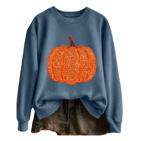 Weikingp Halloween Sweatshirt Fall Sweatshirts for Women Halloween Teacher Sweatshirt Vintage Halloween Sweatshirt Plus Size Halloween Sweater Halloween Apparel Women Oversized Sweatshirt