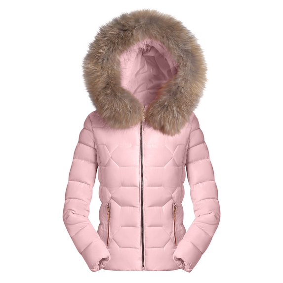 Weikingp Hoodies for Women,Autumn Winter Slim Casual Solid Hooded Long Sleeve Pockets Warm Jacket Tops Zipper Coat Fleece Jacket Women Jackets for Women Pink M