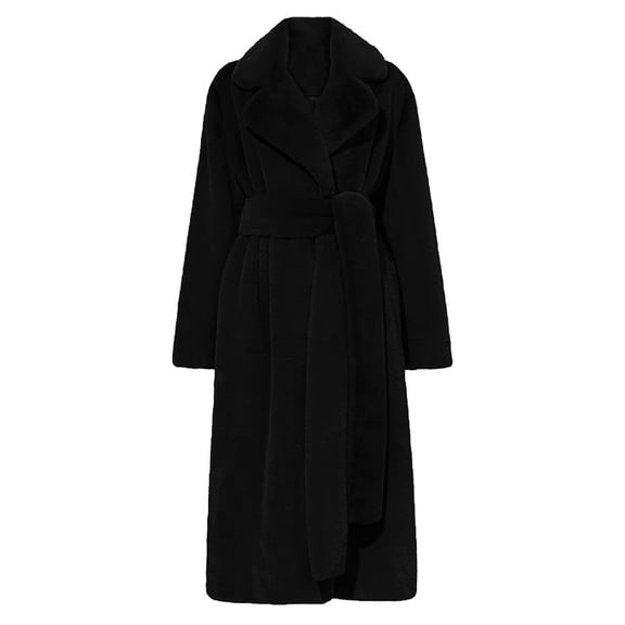 Weikingp Jackets for Women,Women Faux Cardigan Coat Oversized Winter Tartan Jacket Woolen Coats Stand Collar Thicken Warm Casual Outerwear Leather Jacket Women Winter Coats for Women Black