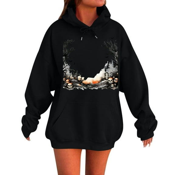 Weikingp Light Weight Hoodies for Women Lightweight Hoodie Womens Sweatshirt Cute Sweatshirts Winter Clothing for Women Black 3XL