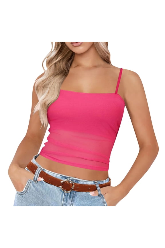 Plus Size Tank Tops For Women Softball Tank Tops For Women Loose Fitting Tank Tops For Women Womens Undershirts Going Out Tops Pink L