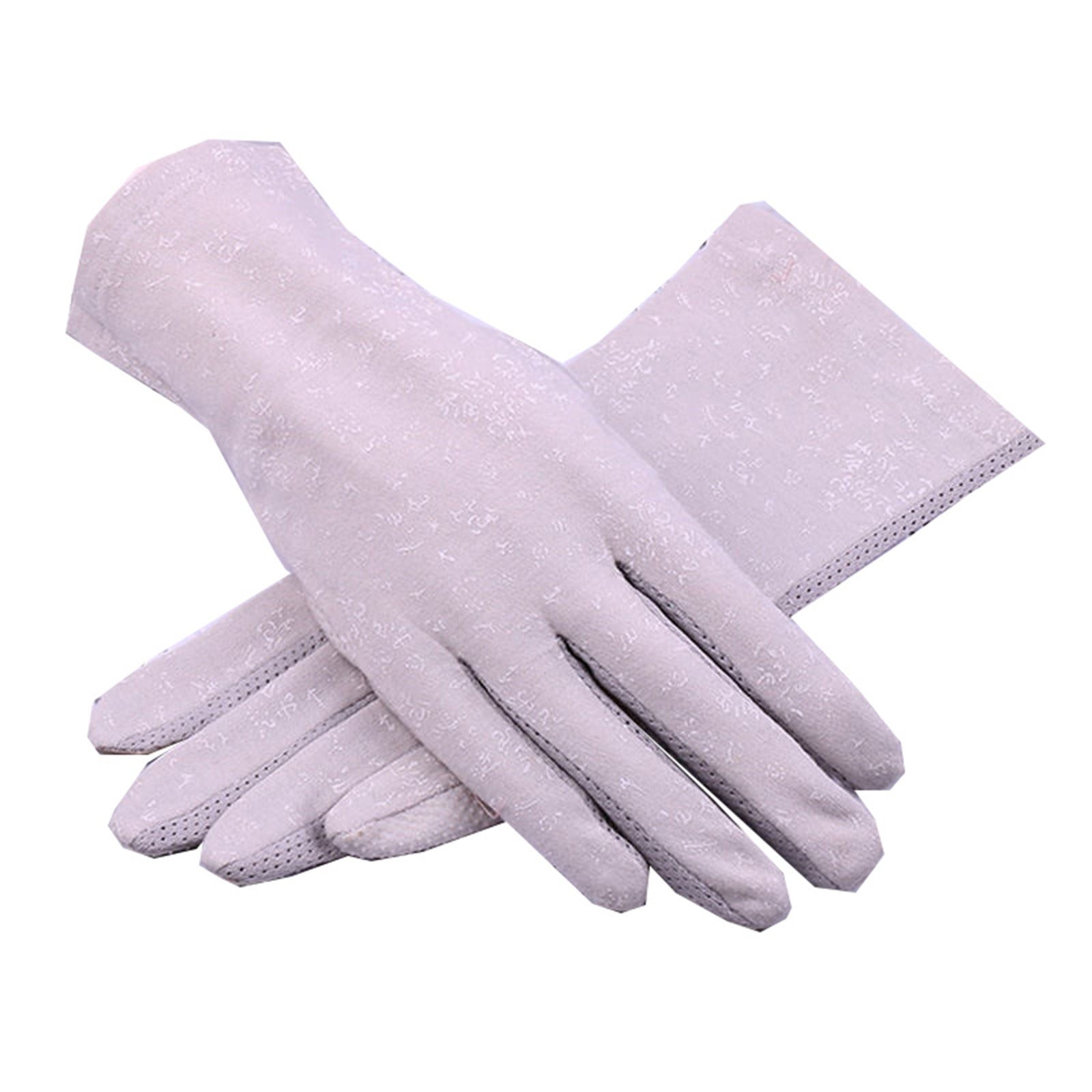 Weikingp Silk Gloves for Women Dress Gloves Women Sun Gloves Cotton Anti  Driving Gloves Floral Breathable Anti Sun Outdoor formal Gloves for Women  ...