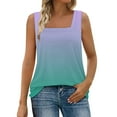 thumbnail image 1 of Weikingp Sleeveless Tops For Women Tunic Tank Tops For Women Wide Strap Tank Tops For Women Halter Tops For Women Loose Fitting Tank Tops For Women Pink M, 1 of 9