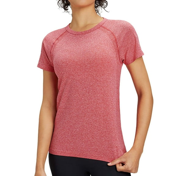 Weikingp Summer Tops For Teens Trendy Ladies Tops And Blouses Casual T Shirts For Women Blouses For Women Womens T Shirts Loose Fit Multi-color S
