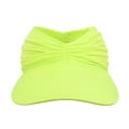 thumbnail image 1 of Weikingp Sun Hats for Women Beach Sun Visor Women'S Sun Hat Women'S Outdoor Sports Hat Sun Hat Fascinators Hats for Women Bucket Hats for Woman () Yellow knitted nylon, 1 of 3