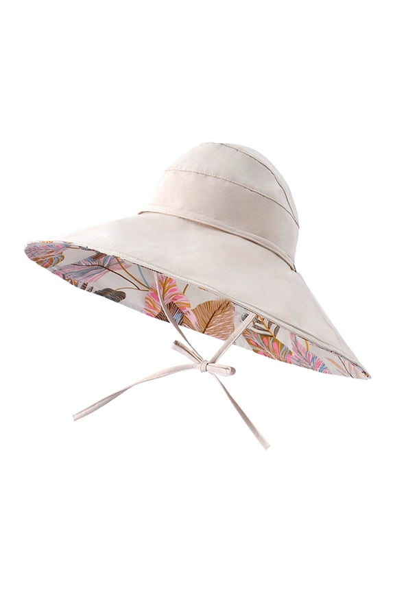Sun Hats for Women Sun Hat Sun Hat Female Summer Half Empty Top Can Tie Ponytail Fisherman Hat Large Overhang Sunscreen Hat Sun Hat Fascinators Hats for Women Bucket Hats for Woman()