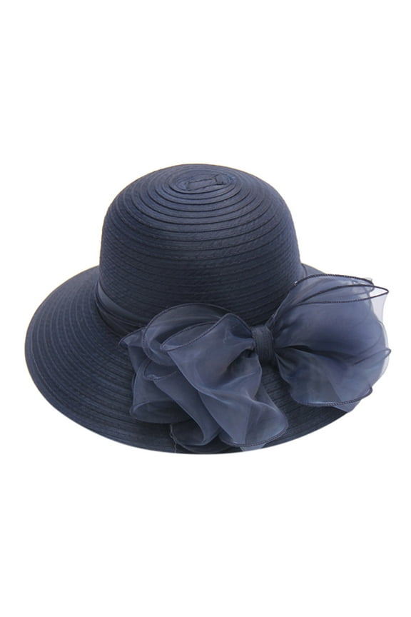 Sun Hats for Women, Bridal Party Wedding Hat Dress British Tea Women's Cap Fascinator Baseball Caps, Sun Hats for Men, Sun Hats for Women Uv Protection Navy
