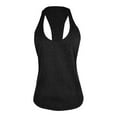 thumbnail image 1 of Weikingp Tank Tops For Women Shapewear Tank Tops For Women Long Tank Tops For Women Halter Neck Tank Top Baseball Tanks For Women Black L, 1 of 4