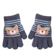 thumbnail image 1 of Weikingp Warm Gloves Kid'S Winter Gloves Children Stretchy Warm Gloves Boys Or Girls Knit Gloves (Clearance) Navy knitting, 1 of 4