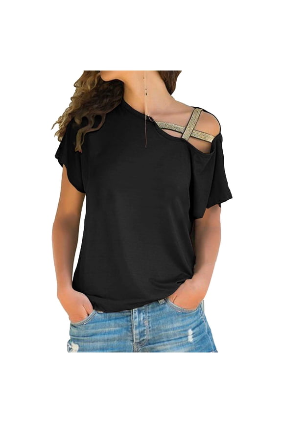 Women Tshirts Womens T Shirt Womens Dry Fit Shirts for Women V Neck Tshirts for Women Gym Clothes Sports Tops for Women Gym Tops for Women Ladies Tops Yoga Top Black L