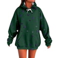 thumbnail image 1 of Weikingp Women's Fashion Hoodies & Sweatshirts Light Weight Hoodies for Women Graphic Hoodies Tan Hoodie Women Sweatshirts for Women Trendy Green XL, 1 of 5