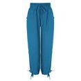 thumbnail image 1 of Weikingp Women's Joggers Pants，Walking Pants For Women Track Pants For Women Lightweight Pants For Summer Women Womens Casual Pants Athletic Pants For Women Blue 2XL, 1 of 7