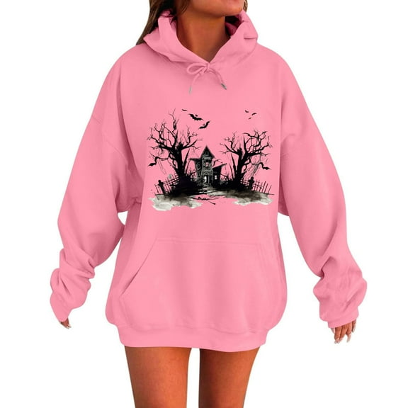 Weikingp Womens Hoodies Plain Hoodies for Women Soft Hoodies for Women Sweatshirt for Women Comfort Colors Sweatshirt Pink M