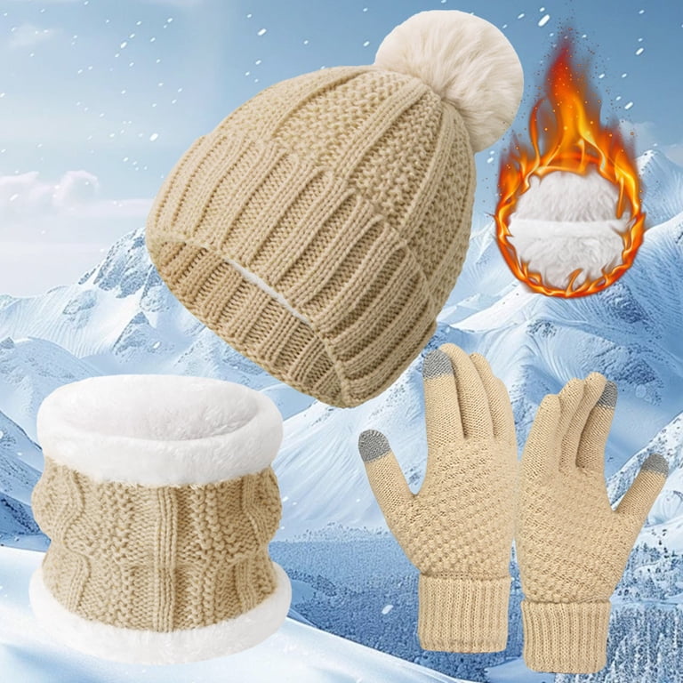 Weikingp hat and scarf set for women,Women display picture 1