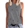 thumbnail image 1 of WeikingpWomens Tshirts Graphic Going Out Tops Women's Fashion Comfortable Casual Printing Round Neck Top Vest Casual Tank Tops For Women Black L, 1 of 4