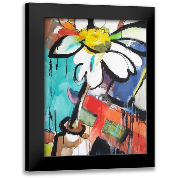 Weil, Emily 12x14 Black Modern Framed Museum Art Print Titled - Kitchen Windowsill