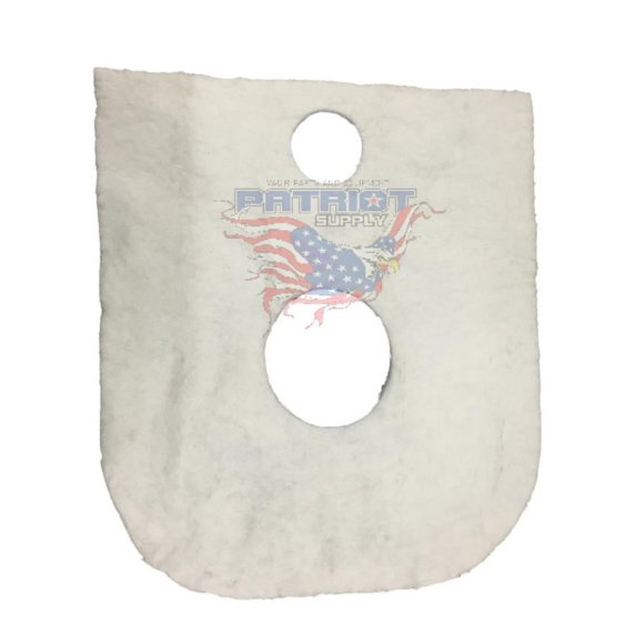 Weil Mclain 591-221-054 Front Access Plate Insulation Cerablank For 66, 68 And 88 Series Boilers