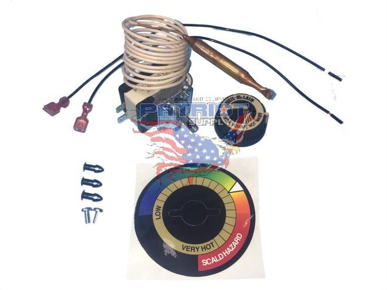 Weil Mclain 633-900-130 Thermostat (Aquastat) Kit For Residential Indirect Water Heaters