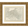 thumbnail image 1 of Weiland 14x12 Gold Ornate Wood Framed with Double Matting Museum Art Print Titled - Mecklenburg Schwerin Strelitz Germany, 1 of 4