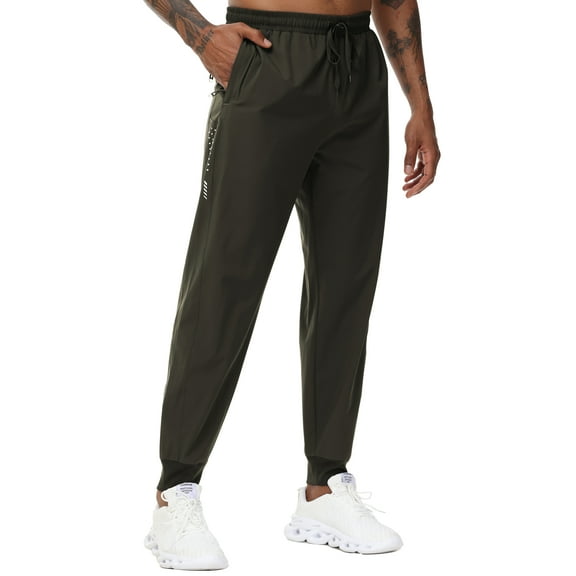 Weilanxin Men's Sweatpants Athletic Running Pants Lightweight Waterproof Workout Joggers Quick Dry Gym Active Sports Track Training
