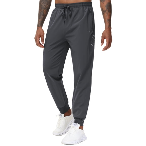 Weilanxin Men's Sweatpants Athletic Running Pants Lightweight Waterproof Workout Joggers Quick Dry Gym Active Sports Track Training
