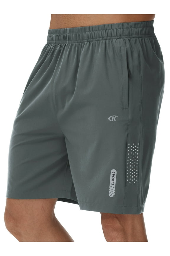 Men's Athletic Running Shorts Quick Dry Workout Shorts Lightweight Sports Gym Basketball Shorts Hiking