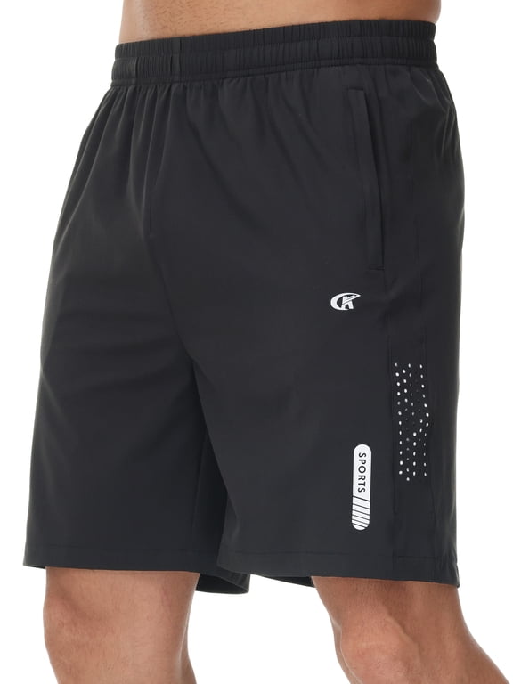 Men's Athletic Running Shorts Quick Dry Workout Shorts Lightweight Sports Gym Basketball Shorts Hiking