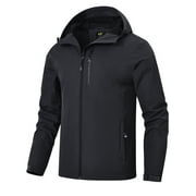 Weilanxin Men's Lightweight Jacket Hood Packable Raincoats Waterproof Rain Windbreaker for Outdoor Hiking Cycling Running