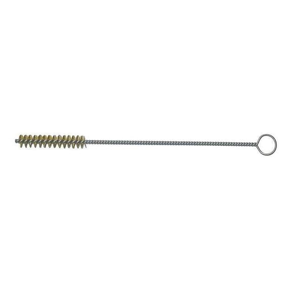 Weiler Hand Tube Wire Brush, 1/4", 0.0050 ", PK10 93848