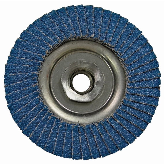 Weiler 30824 Abrasive Nutted Flap Disc 4"