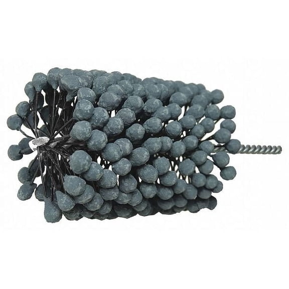 Weiler CrossFlex Heavy Duty Bore Brush 3-3/4 Diameter 320SC Grit 34273