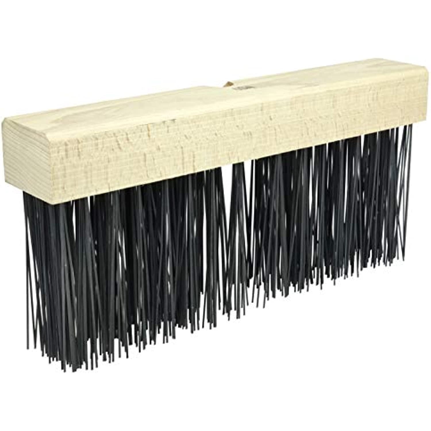 Weiler 42030 Flat Wire Broom With 14" Hardwood Block, 5" Trim Length
