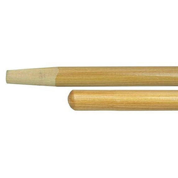 Weiler 44574 48" Hardwood Handle, Tapered Wood Tip, 7/8" Diameter, Made in The USA (Pack of 12)