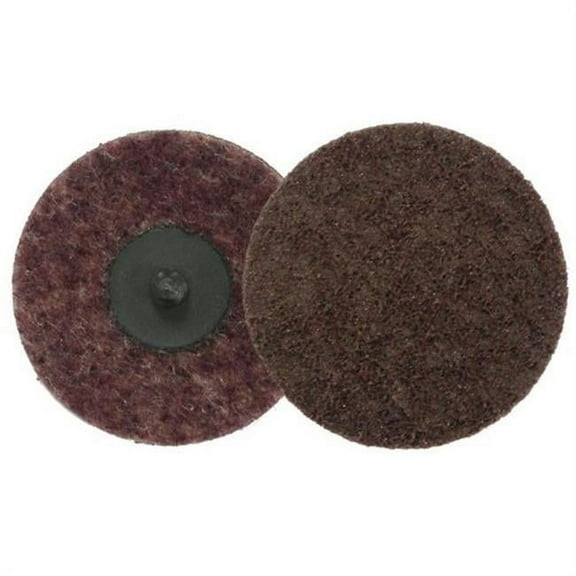 Surface Conditioning Discs, 2 in Dia., Medium Grit, Aluminum Oxide