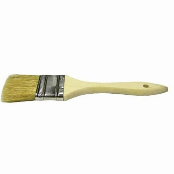 Weiler 804-40179 1 in. Economy Chip & Oil Brush, White Bristle, 1-.75 in. B.L.