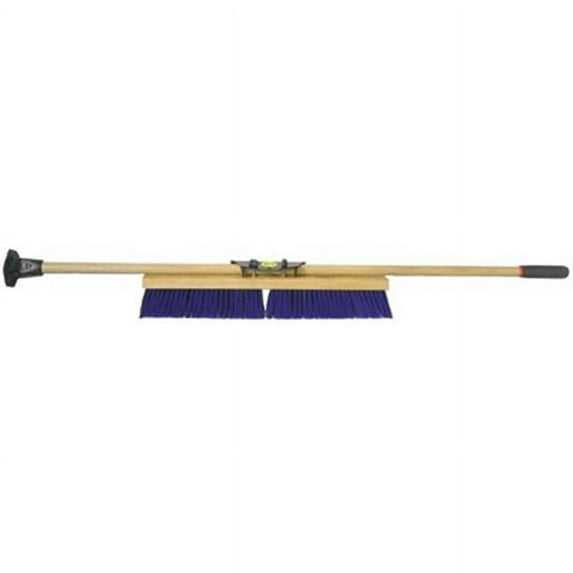 Weiler 804-44606 24 in. Pro-Flex Stiff Blue Polypropylene Sweep With 60 in. Wo