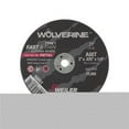 thumbnail image 1 of Weiler 804-56061 3 x .035 x .25 in. Wolverine Type 1 Thin Cutting Wheel, A60T, 1 of 8